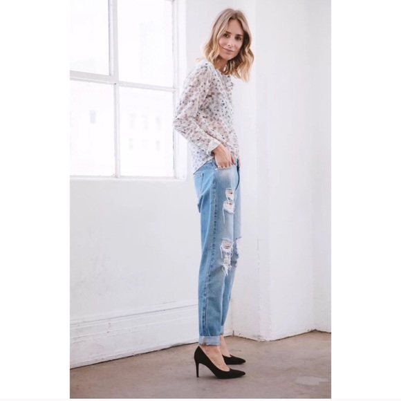 Anine bing relaxed boyfriend jeans - Picture 2 of 5